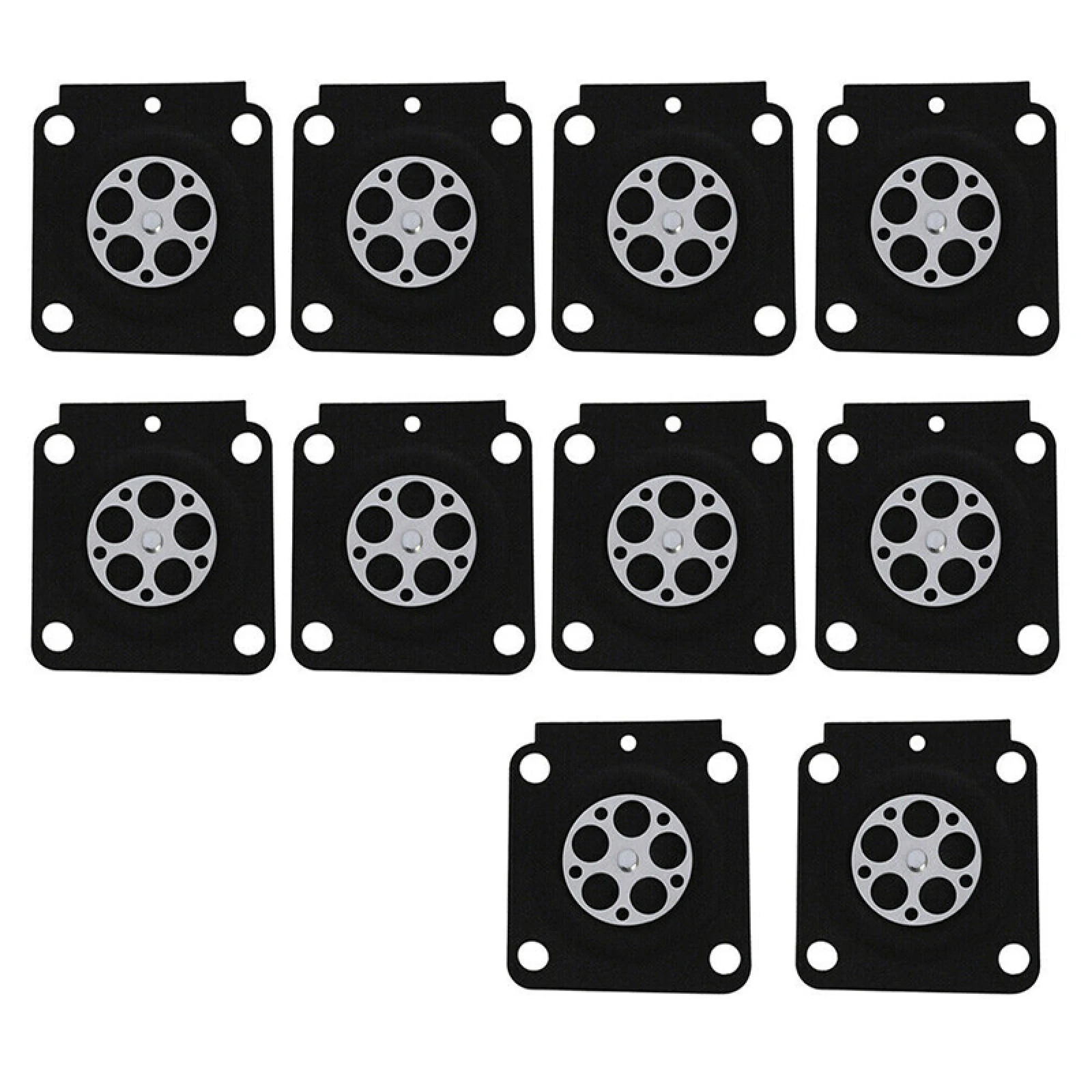 10PCS Membrana di Dosaggio Per Stihl 4314 121 4700 Per Zama A015053 C1Q Carb Carburatore Membrana Pastiglie Accessori Auto