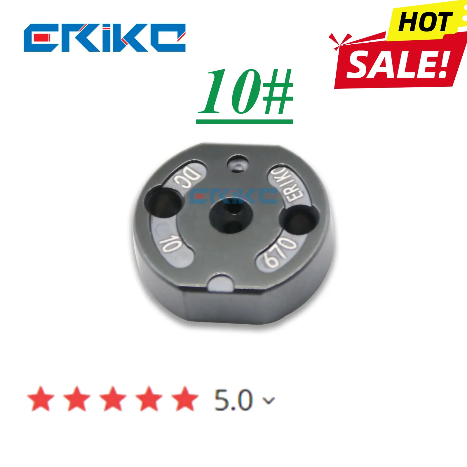 23670-39186 23670-09330 23670-0L050 Injector Valve Plate 10# for Toyota Hiace 095000-8290 DCRI108290 095000-5921 23670-39216