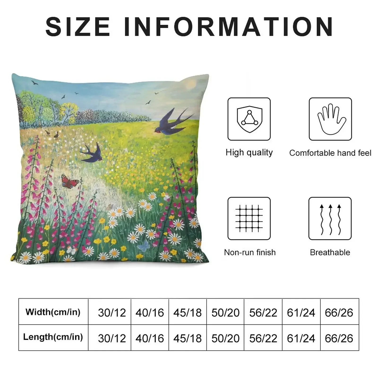 Butterflies and Swallows Throw Pillow Couch Cushions Decorative Sofa Cushion christmas decorations for home 2025 pillow