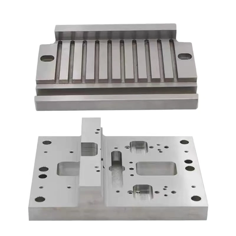 CNC machined metal material precision mold parts stainless steel / alloy steel machining forming mold components