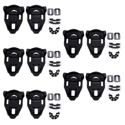 Quality 5X Bike Cleat Set Black Road Bike Cycling Pedal Cleat Lock Anti-Skid Road Bike Cleat For Time Iclic/X-Presso Pedal