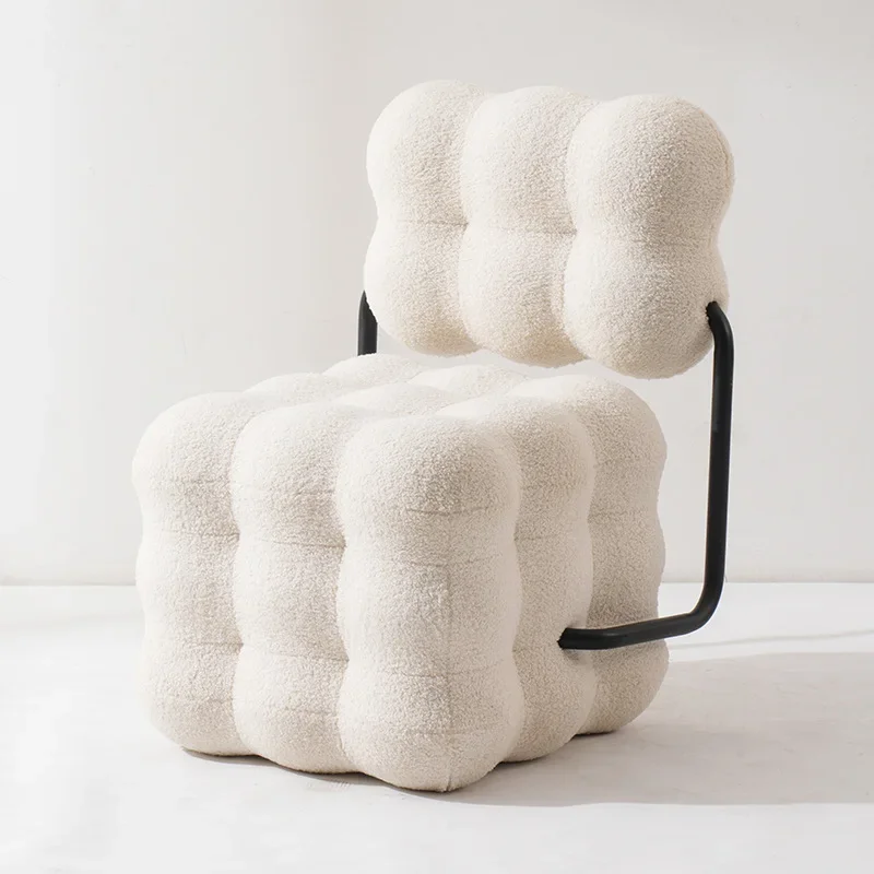 Nordic simple creative Internet celebrity sofa chair beauty salon clothing store home living room reception negotiation sofa 6
