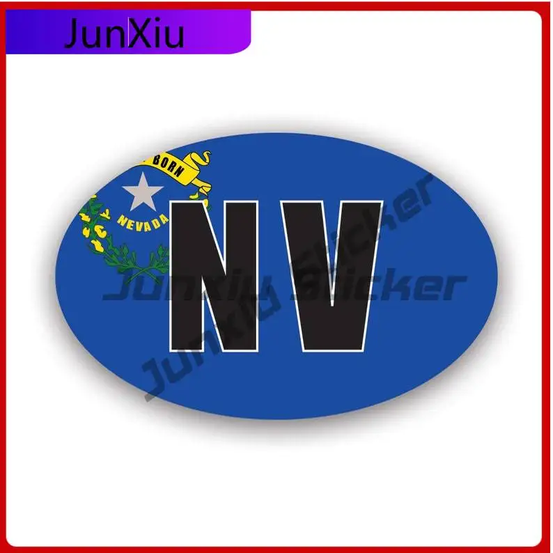 Nevada Flag Oval St…