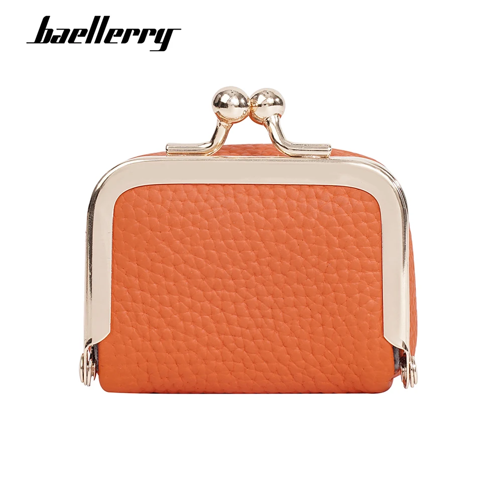 

Baellerry новые короткие женские кошельки для монет из натуральной кожи, кольцо, ожерелье, шкатулка для драгоценностей, мини-женская сумка, простой кошелек для монет высокого качества