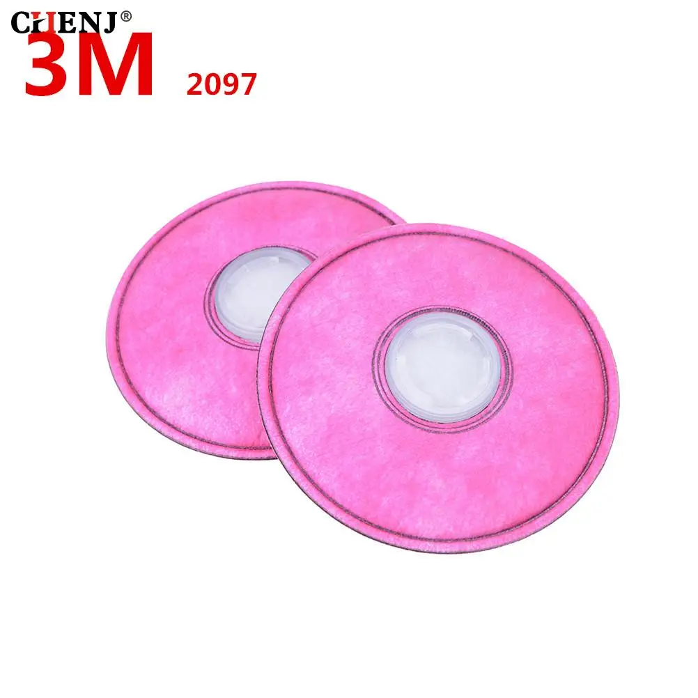 2PCS/1Pair 2097/2091 Particulate Filter P100 For 3M 6200/6800/7502 Painting Spray Industry Mask Respirator New