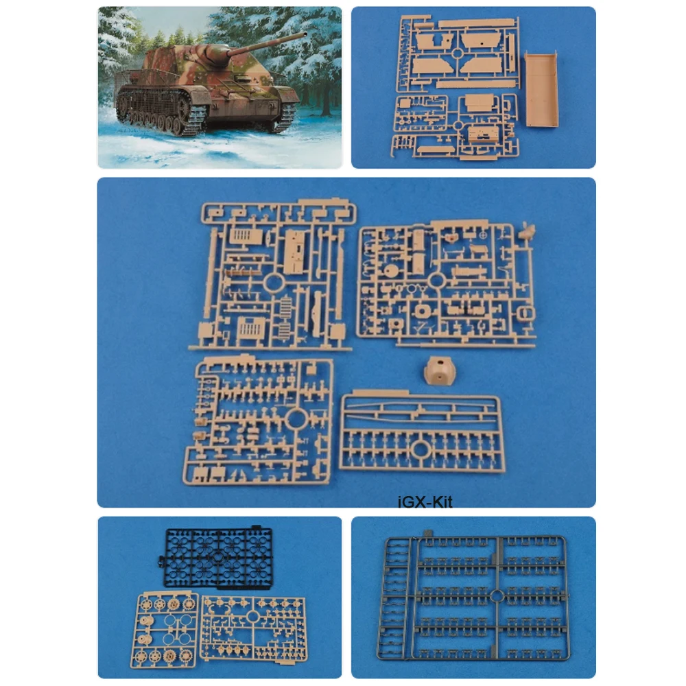 Hobbyboss 80133 1/35 Scale Panzer IV / 70 (A) Sd Kfz 162/1 Tank Hobby Plastic Assembly Model Building Kit