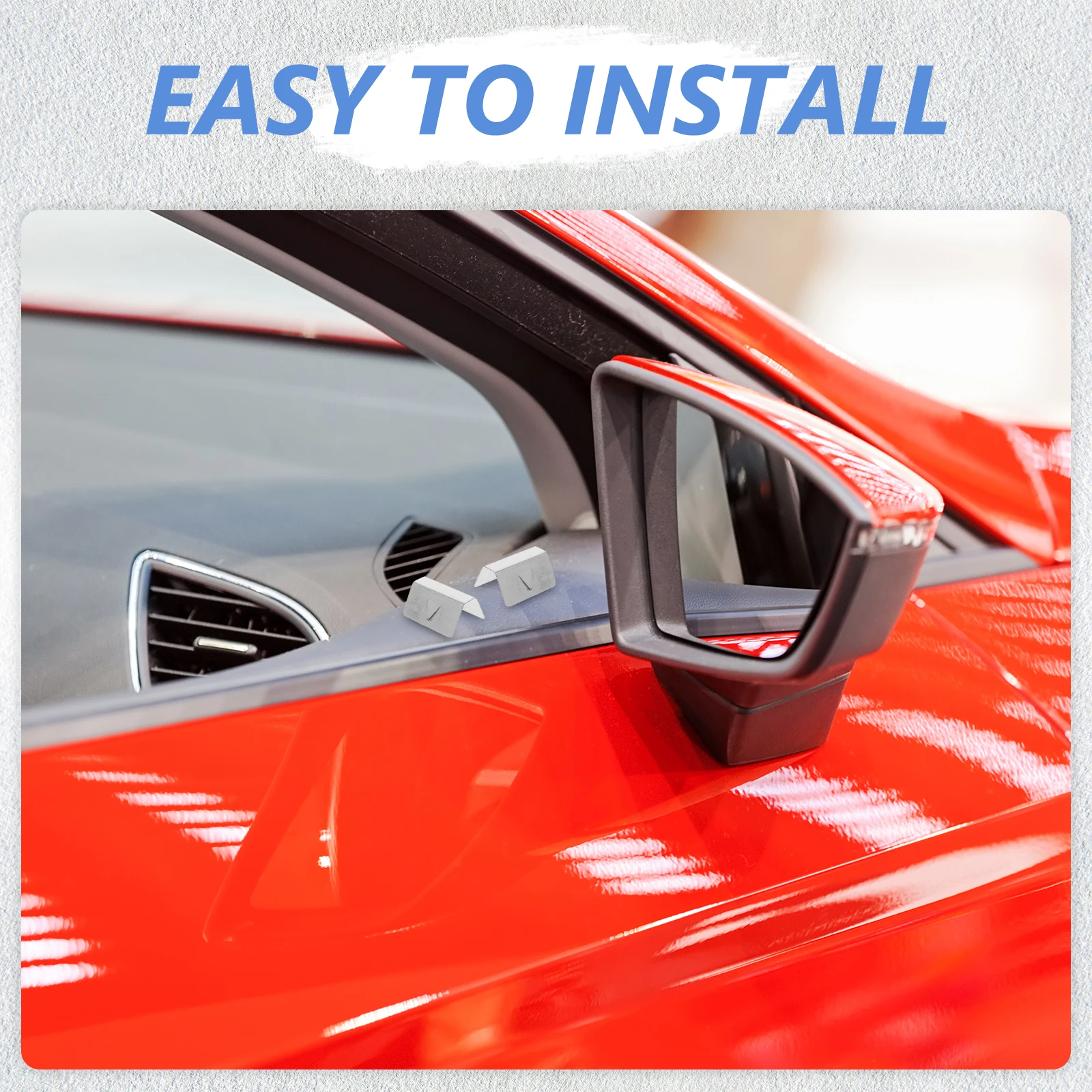 

12 Pcs Windshield Clips Iron Material Easy Installation Car Wind Deflector Clips For Outside Deflectors Windproof Automotive