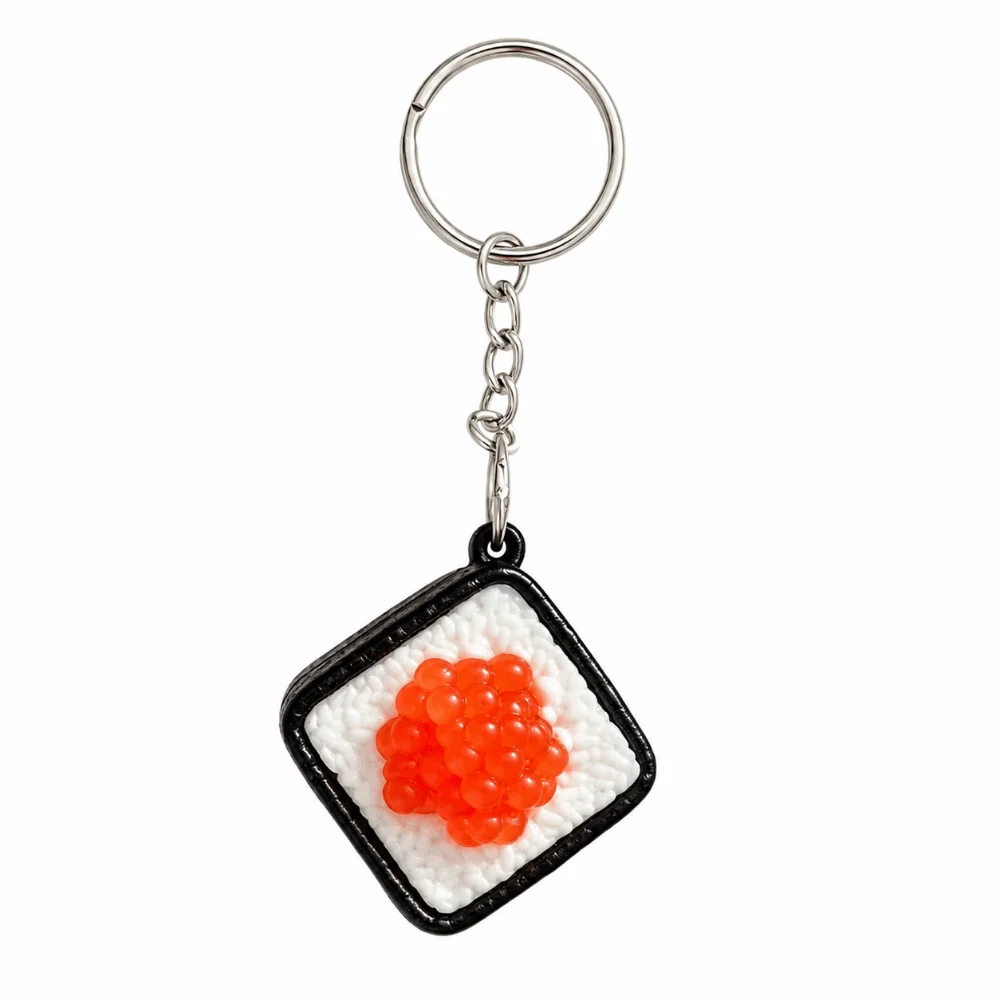 Cartoon Calming Keychain Keys Finger Button Pumpkin Ghost Anti-stress Pendant 3D Printed Bag Charms Foods Clicker Key Chain