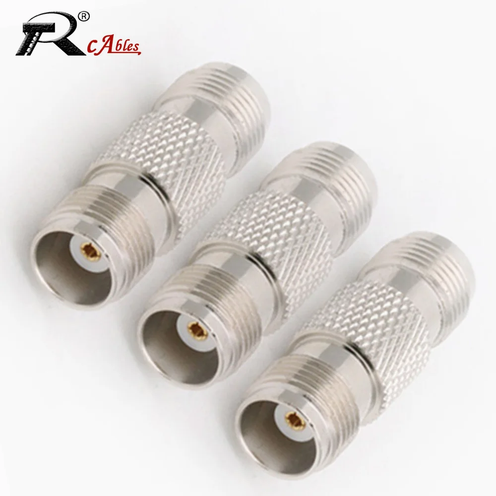 

TNC to TNC RF Coaxial Adapter Kit Female to Female Connector Kit for CB Radio Extension Cable Kit