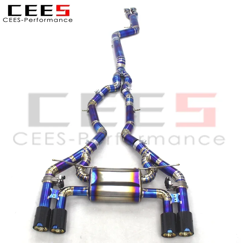 

CEES Catback Exhaust Pipes For BMW M2C/M2 Competition F87 3.0T 2018-2023 Exhaust System Titanium Exhaust Pipe Muffler Escape