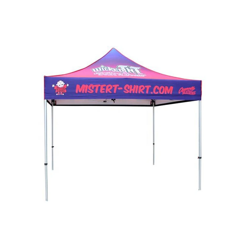 

Logo 10x10 custom print advertising promotional pop up event folding aluminium marquee gazebo canopy roof top trade show tent