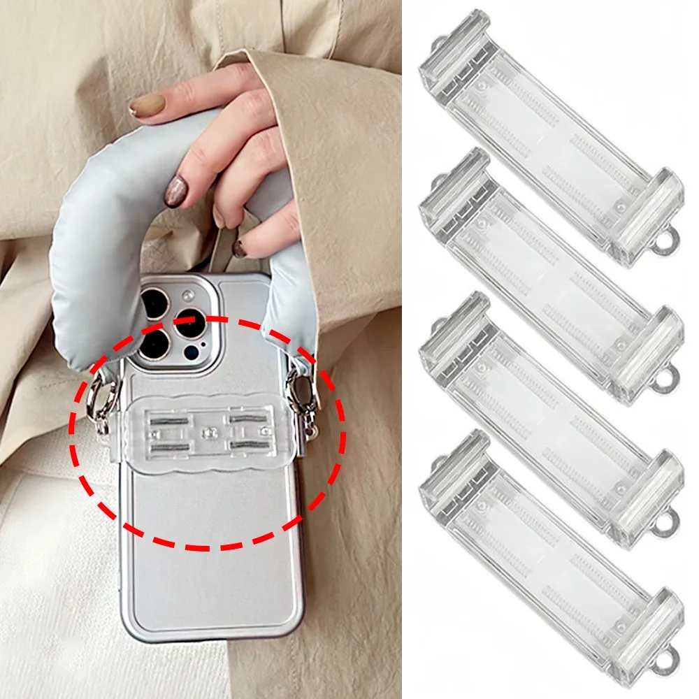 

1/3 шт. регулируемый прозрачный задний зажим для телефона с фиксированной рамкой, держатель для телефона/задний кронштейн для IPhone/Samsung/Xiaomi/Huawei