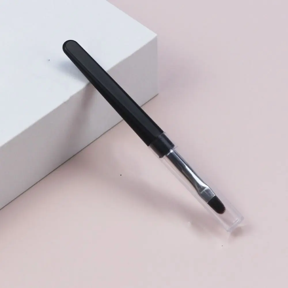 المحمولة مع غطاء غبار ماكياج الملحقات فرشاة الشفاه كحل فرشاة الحواجب الرموش فرشاة ماكياج أداة