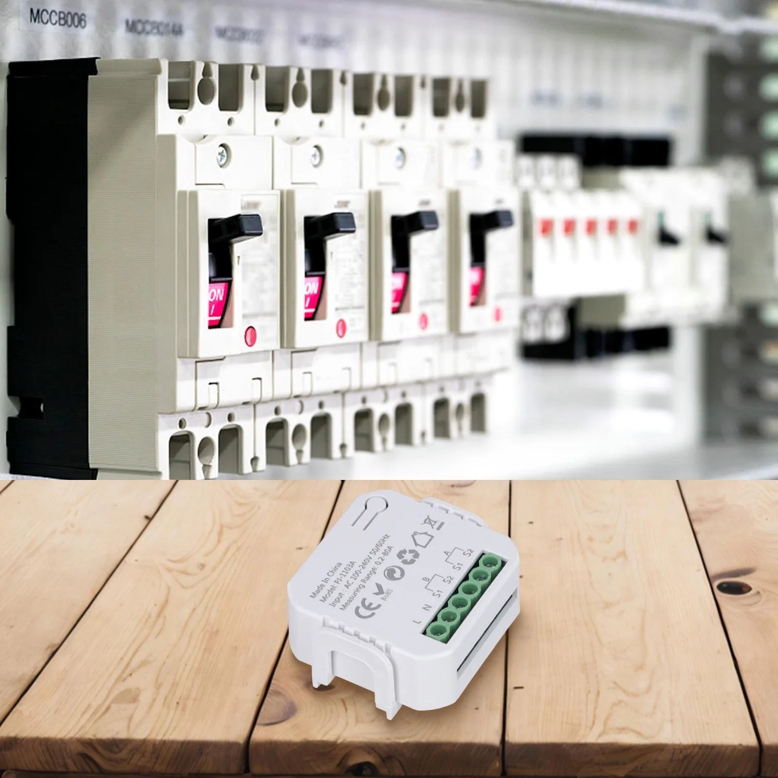 Para Tuya Smart 1/2 vías WiFi medidor de voltaje de energía 1/2 canales con abrazadera AC 110-240V 50/60HZ medidor de energía alternativa