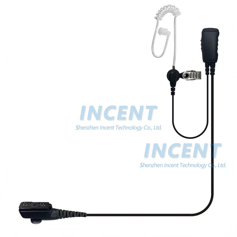 

VOIONAIR Air Tube Earphone Earpiece In Ear Headset With Speaker for EADS THR9 TH9 TETRA Two Way Radio