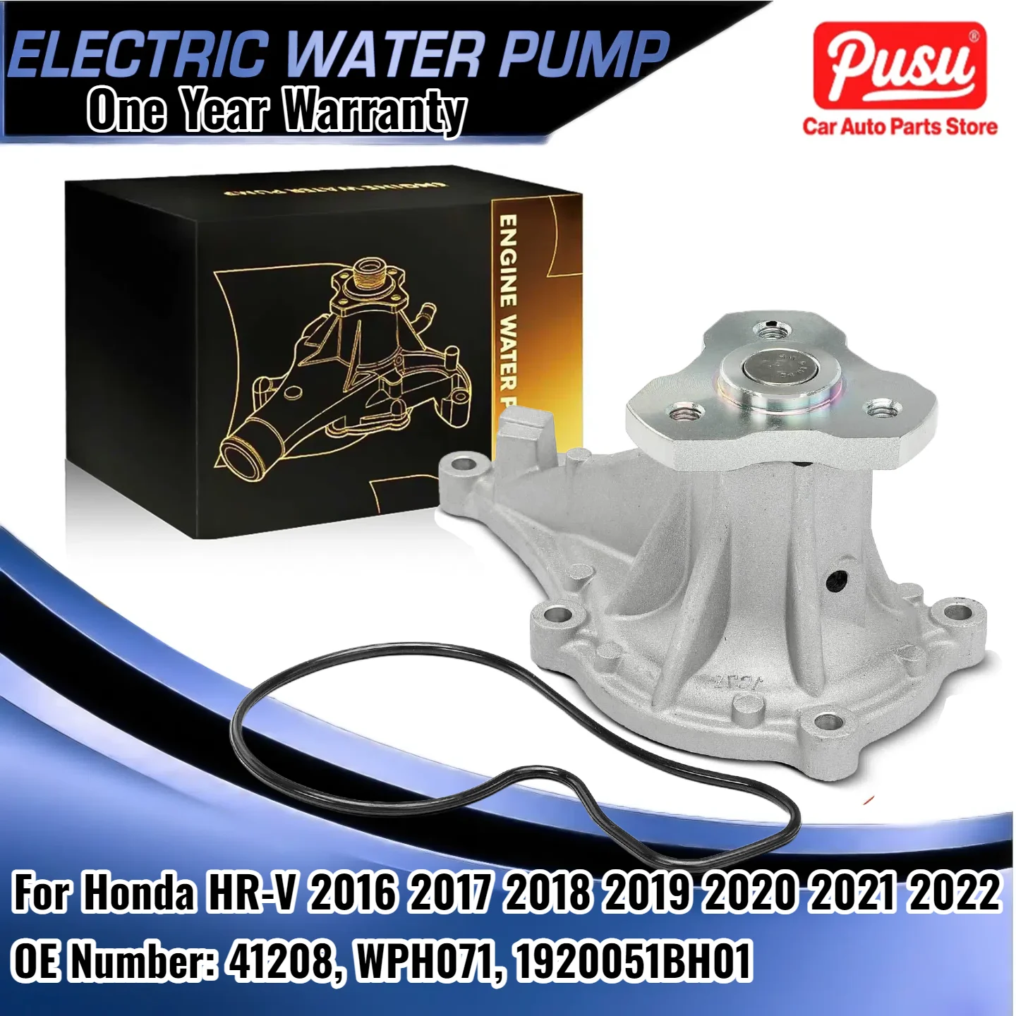 

Engine Water Pump (Parts:41208, WPH071, 1920051BH01) for Honda HR-V 2016-2019, 2020-2022 1.8L
