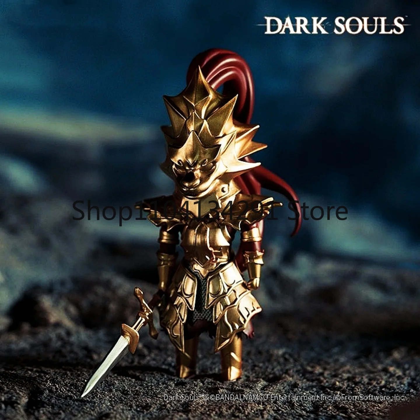 Caja ciega Original FireLink Dark Souls, figura coleccionable, huevo de juguete, Caballero del Sol, regalo de doncella de fuego, juguete para niños