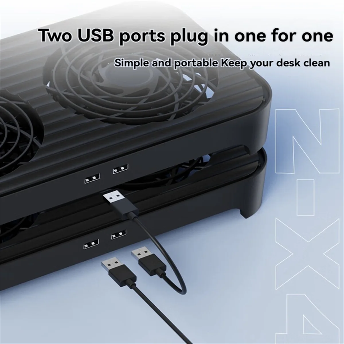 z-x4-ルーター冷却ベースデュアルファンブラケットラック-usb-電源インターフェイス-140mm-ファンヒートシンクルーターホスト冷却用ブラケット