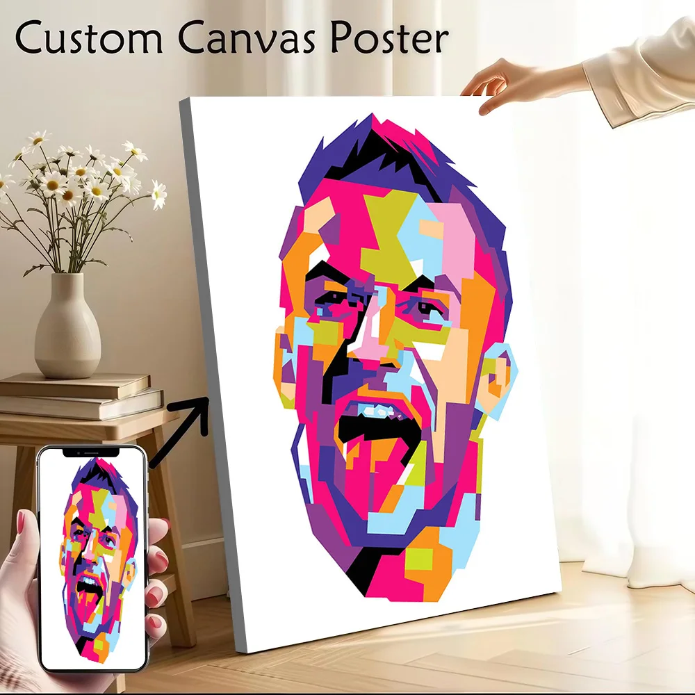 Alessandro Del Piero Canvas Poster Customizable Pictures Wall Art Canvas Painting for Home and Decoration Living Room Wand Deko