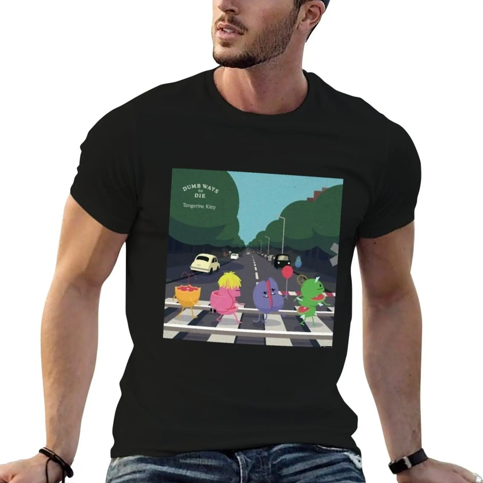 

Dumb Ways To Die (5) T-Shirt t shirts for man graphic tees man graphic t shirt t shirts for man cotton T-shirt