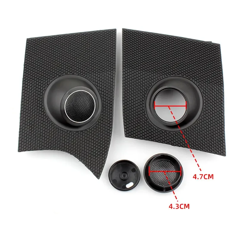 For Toyota Corolla 2019-2024 LHD Car Interior Front Dashboard High-pitched Speaker Tweeter Audio Cover Cap Trim Panel Modified