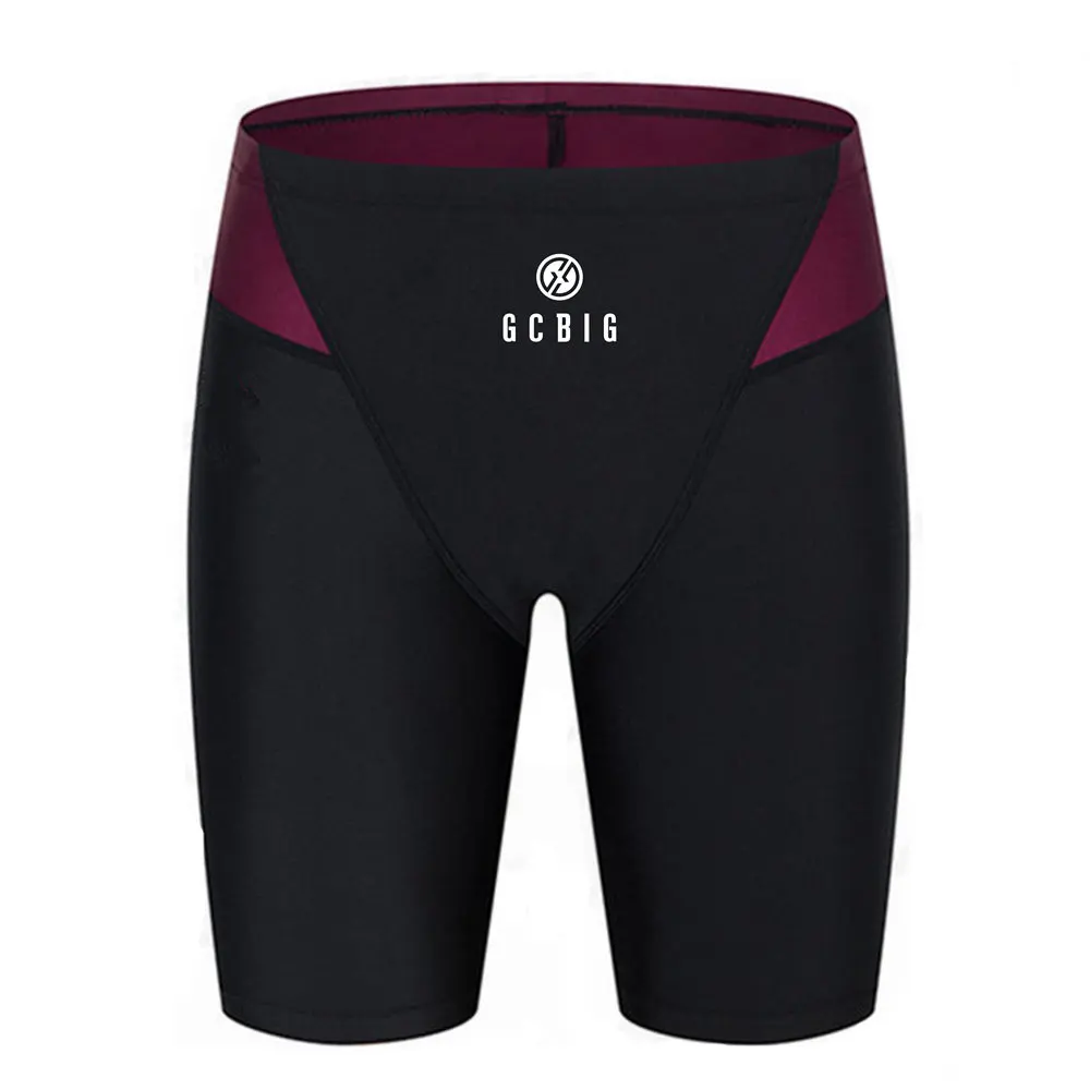 Pantalones cortos de natación para hombre, bóxer de entrenamiento para playa, correr, Surf, verano, GG, 2024