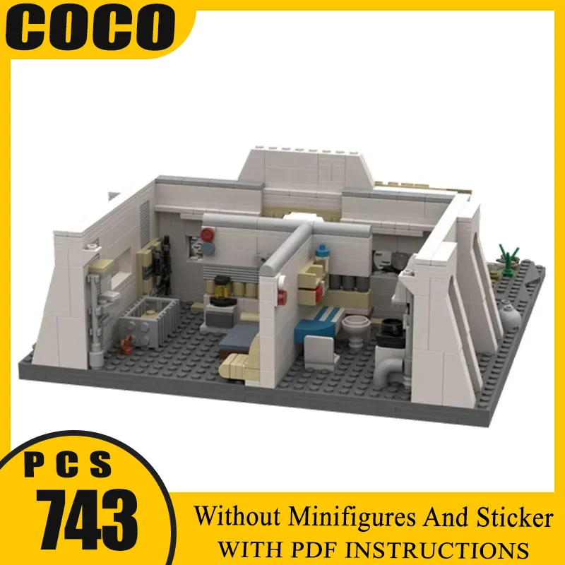 

Star Movie Moc Building Blocks The Imperial Soldier Homestead Model Technology Bricks DIY Assembly Construction Toy Holiday Gift