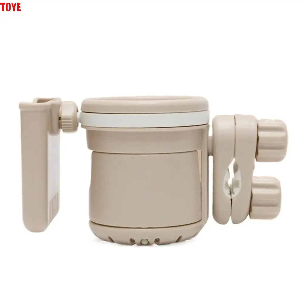

Large Caliber Baby Stroller Cup Holder Adjustable Anti-slip Kids Cup Stand Rotatable Easy To Install