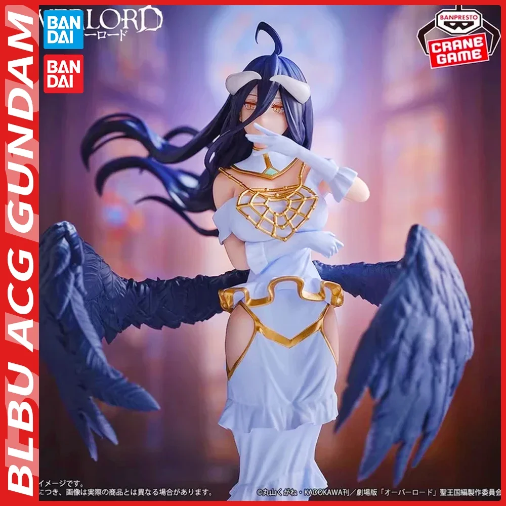 BLBU ACG Bandai BANPRESTO Overlord Albedo Ainz Ooal vestido esqueleto rey Anime modelo Original juguete figura de acción regalo para niños