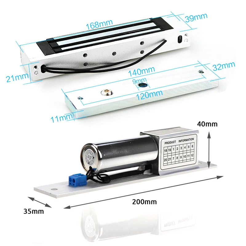 5YOA RFID Access Control System Electronic Gate Opener Home Garage Set Eletric Magnetic Smart Door Lock Kit Automatic Controller