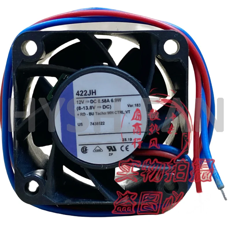 422JH 4028 12V 6.9W DC Converter Cooling Fan