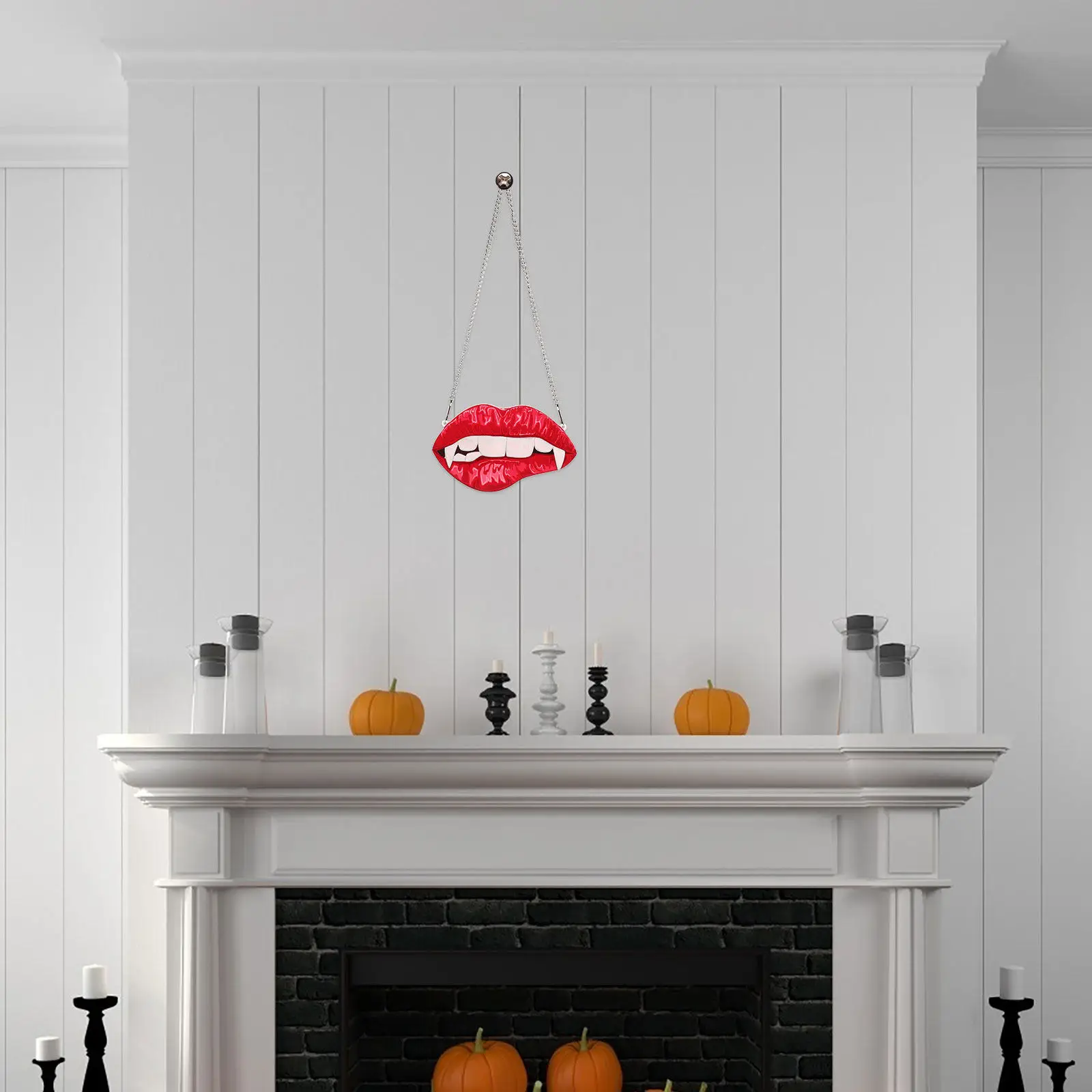 

Acrylic Lip Design Pendant Clear Pattern Car Home Decoration Hanging nament Wall Decor Novel Shape Christmas Party Halloween Car
