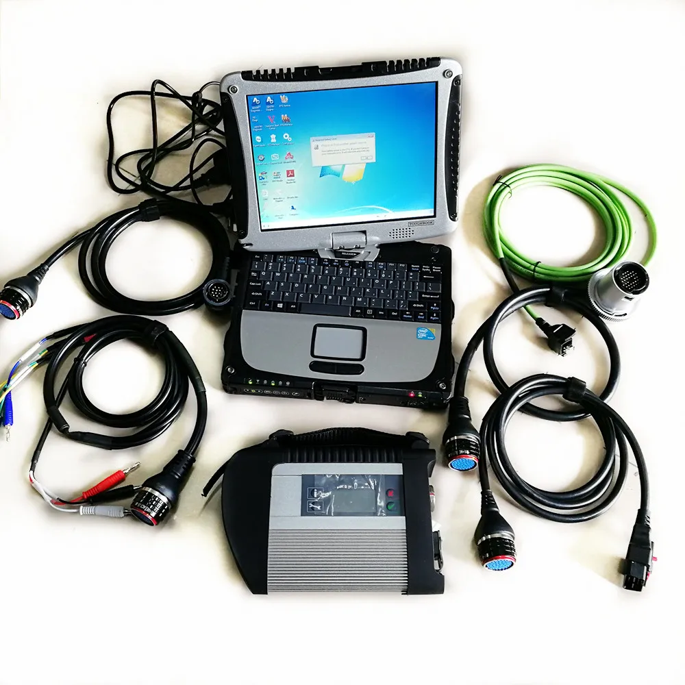 Мультиплексор MB STAR C4 DOIP Pro SD WIFI Connect 2023.09 512 ГБ SSD DTS Monaco Vediamo для автомобиля Mercedes, грузовика, автобуса, диагностический инструмент