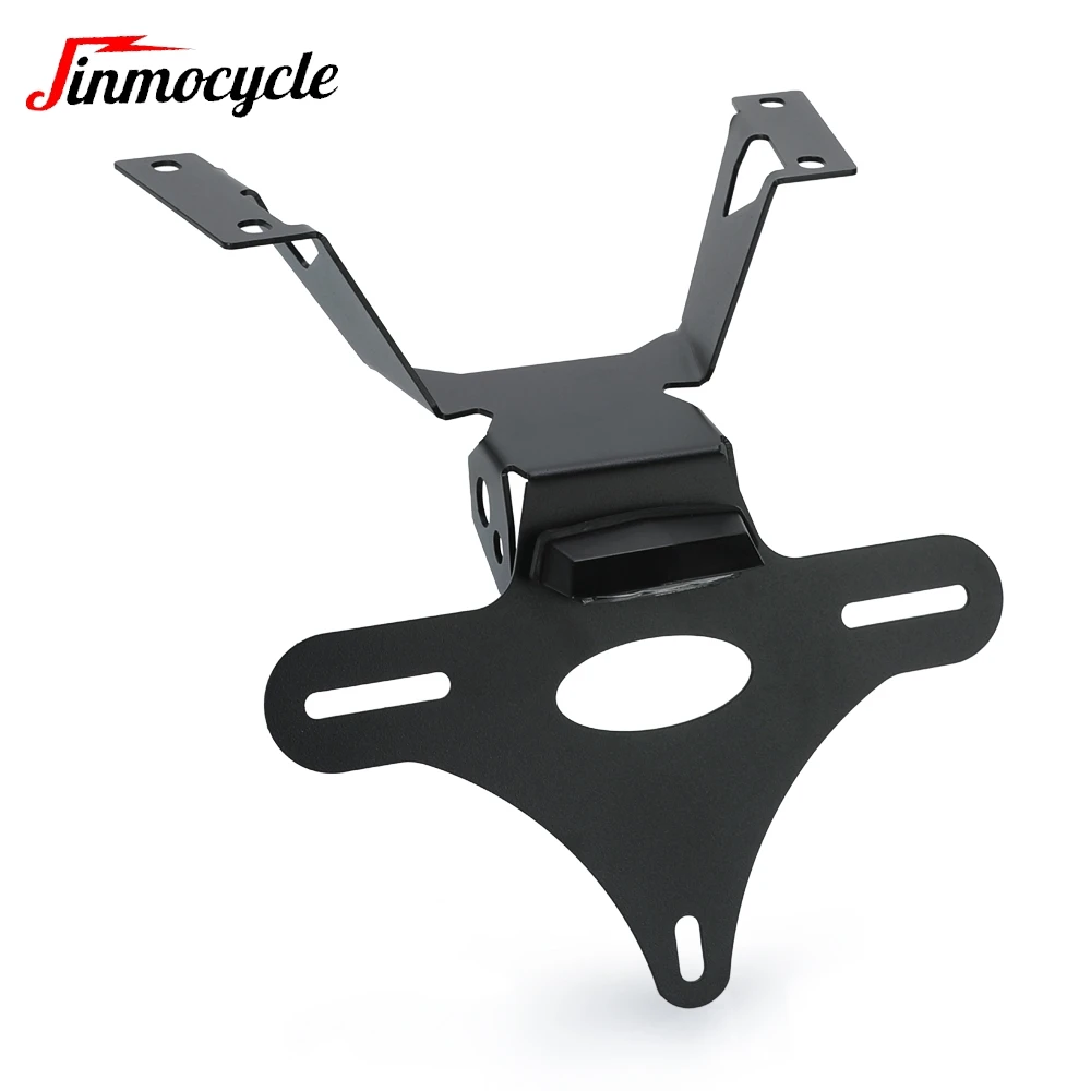 For Suzuki GSXR1000 GSXR 1000/R 2017 2018 2019 2020 2021 2022 2023 2024 Motorcycle License Plate Holder Bracket With LED Light