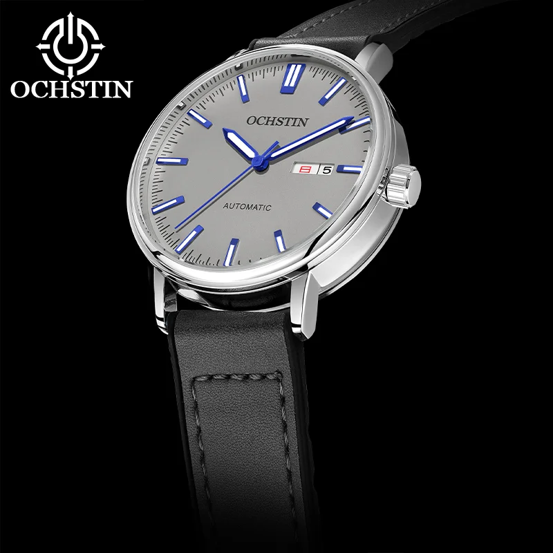 OCHSTIN Magnetverschluss mit Armband Master Series Uhren Herren Automatische Mechanische Bewegung Mineralverstärktes Glas Uhrwerk
