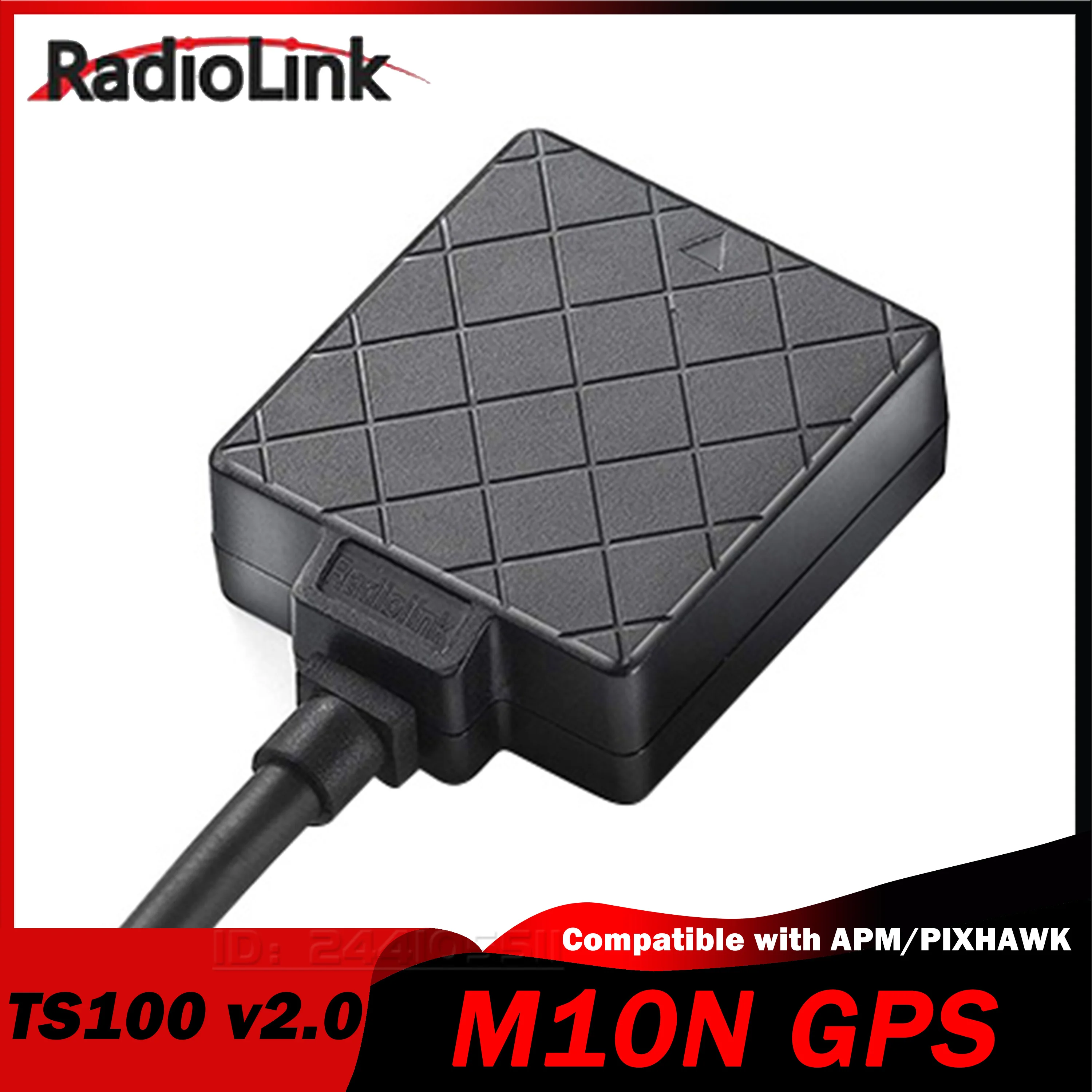 

RadioLink TS100 v2.0 M10N GPS for Mini Pix Pixhawk F4 Flight Controller UAV Image Transmission Quadcopter Helicopter Plane Drone