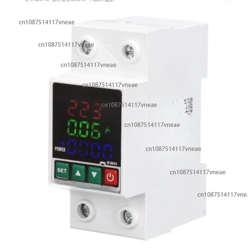 Automatic Reclosing Metering Adjustable Overcurrent and Undervoltage Protector Self-complex 220v Digital Display Power Meter