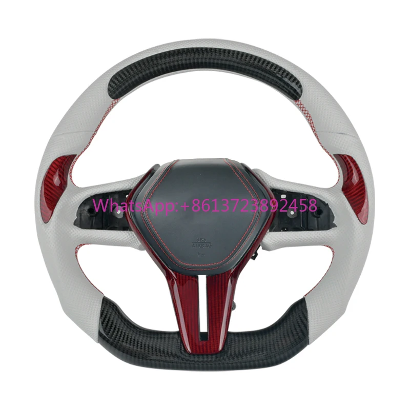 

100%Real Carbon Fiber Steering Wheel for Infiniti 2018 2019 2020 Q50 Q60 Support Customization
