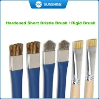 SUNSHINE SS-022B Safe Brush Anti-Static Motherboard PCB Cleaning Brush for Mobile Phone Repair Tools Kit Double Head Convenience