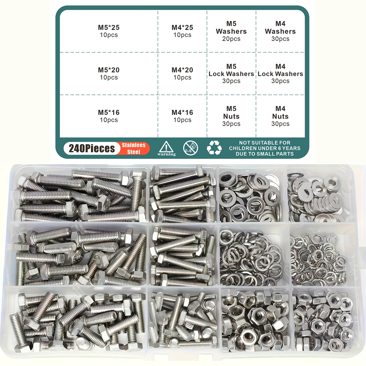 Variant: 240PCS