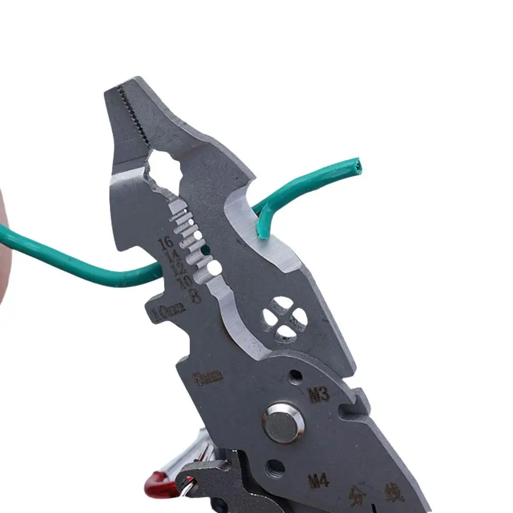 Multi Functional Peeler Pliers  Professional Elbow Peeling Tool  Electrician Pliers  Cutting  Stripper For Stripping Cables