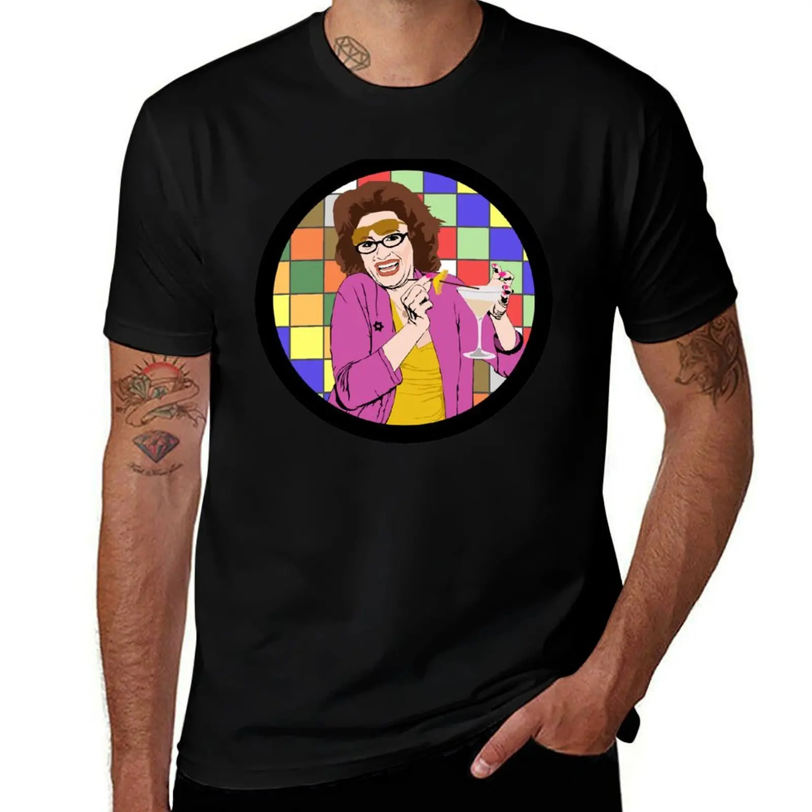 BEVERLY GINSBERG Synaesthesia Ronna and Beverly T-Shirt Anti-Perspiration Workout Top T-Shirt