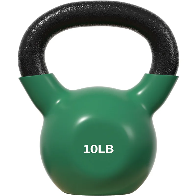 Solid Cast Iron Kettlebell for Men's Fitness Women's Personal Training Home Competition Equipment for Hip Lift Durable Steel