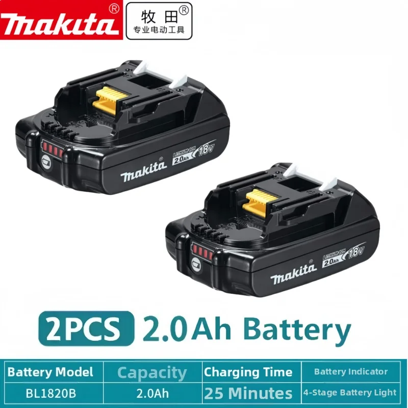 Makita Original Lithium-Ionen Akku 18V 6000mAh 18V Ersatzakkus BL1860 BL1830 BL1850 BL1860B