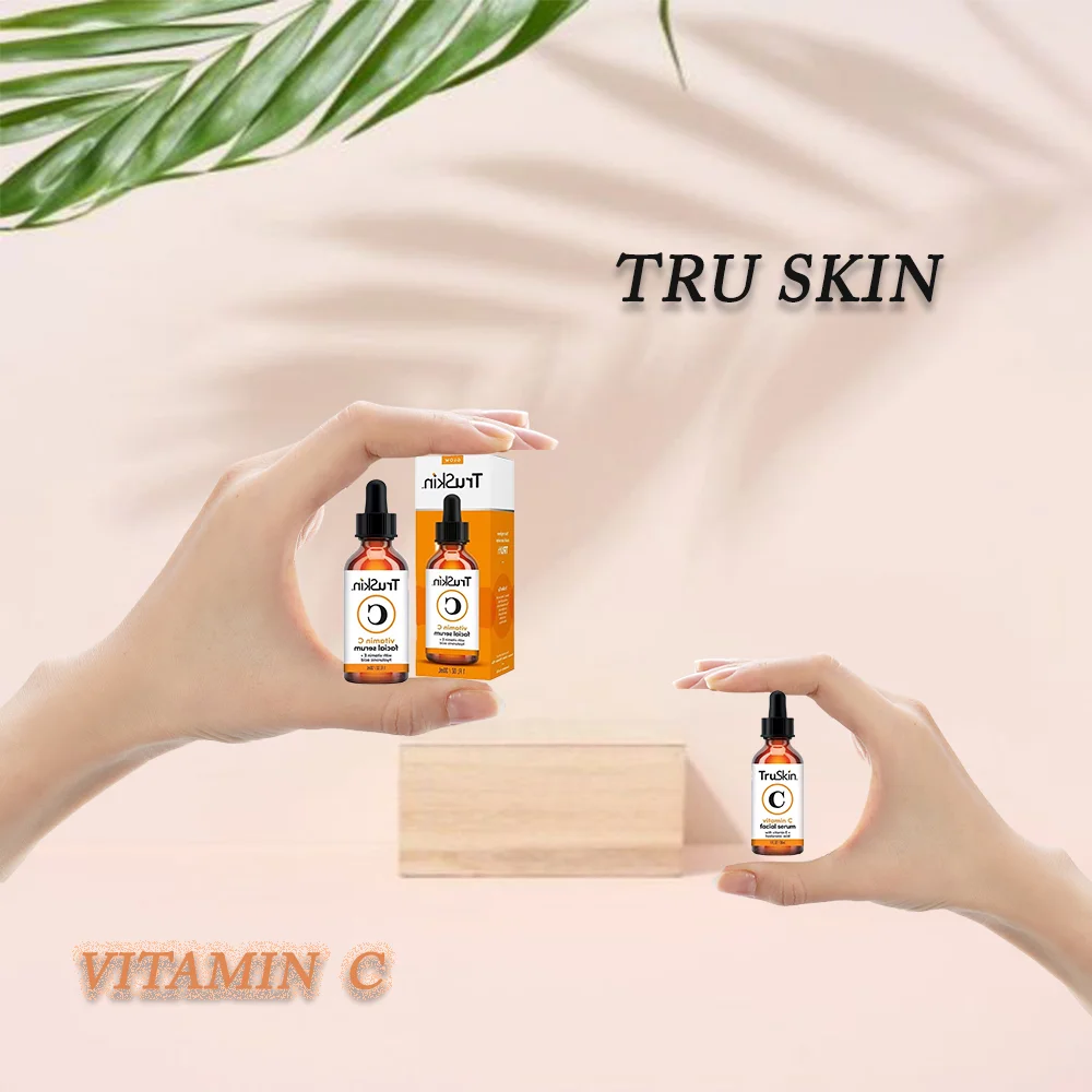 

TruSkin Vitamin C Facial Serum Hyaluronic Acid Brightening Anti-Aging Serum