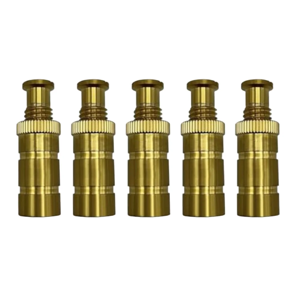 

5 шт. латунных анкеров для защитного покрытия бассейна, отверстие 3/4 дюйма, длина 1-5/8 дюйма, всепогодные, для бетонных плиток, латунный анкер