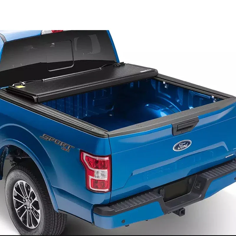 

wholesale tonneau cover For Ranger F150 RAM Tundra pickup truck back cover flat top high Aluminum trunk cover