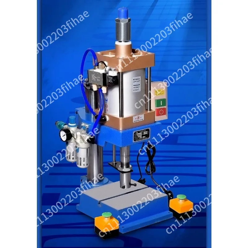 Single column pneumatic punch, four column two plate pneumatic press 50 type 120kg press, gas-liquid booster