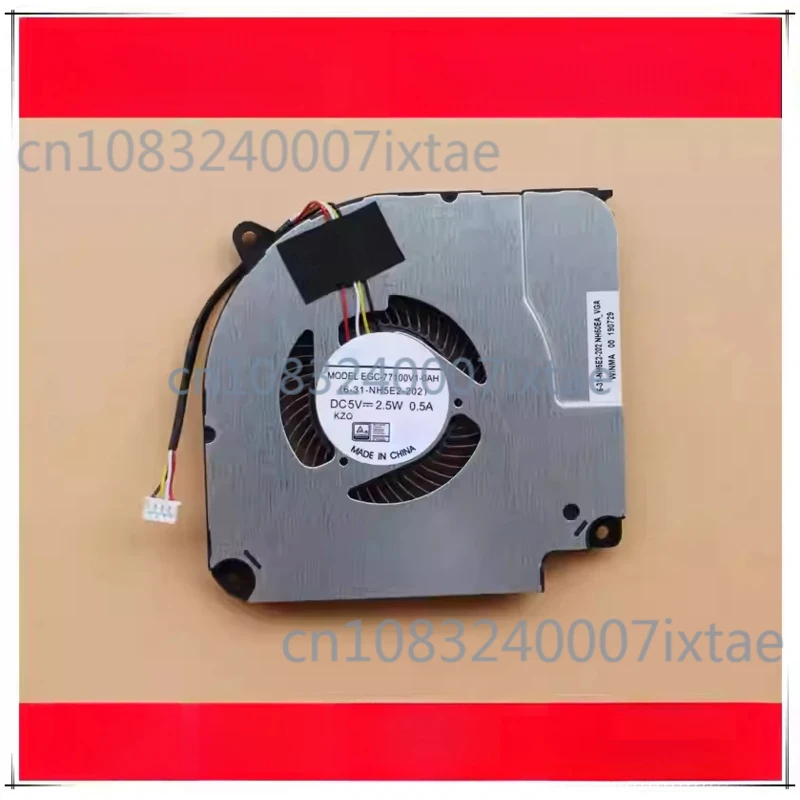 

Оригинальный вентилятор охлаждения графического процессора для ноутбука WINMA MODEL EGC-77100V1-0AH 6-31-NH5E2-202 DC5V 2.5W 0.5A NH60EA-VGA