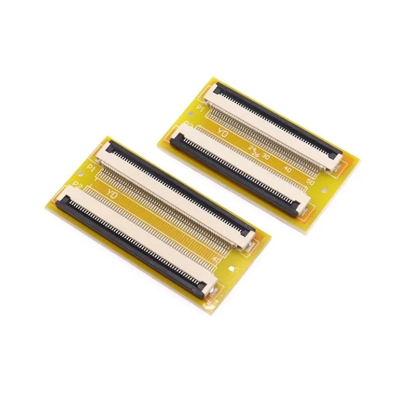 FFC FPC 0.5mm 1.0mm Flexible Flat Cable Lengthen Extension Board Adapter Board 4P 5P 6P 8P 10P 12P 16P 20P 24P 30P 40P 50P 60P